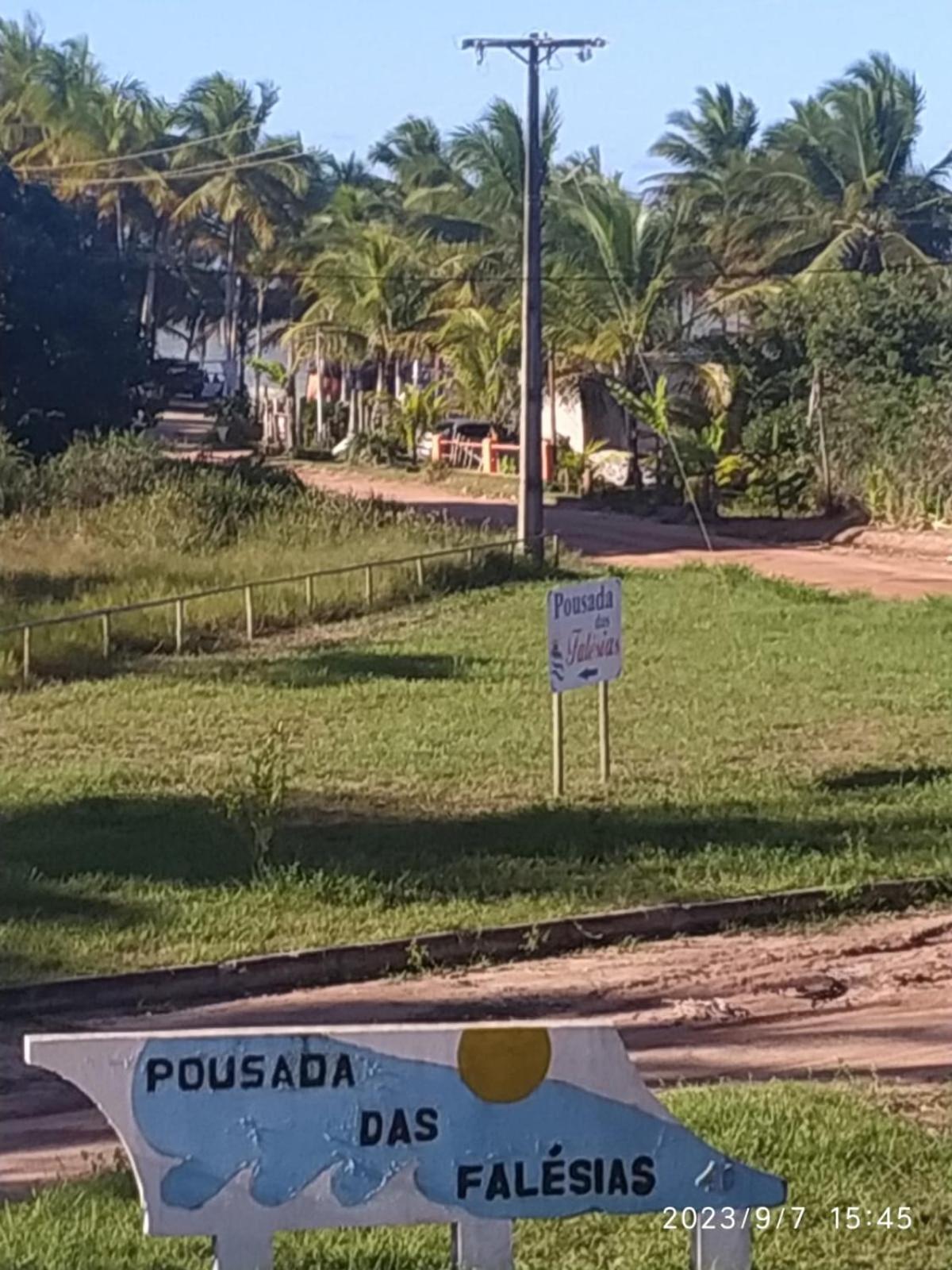 Pousada Das Falesias Hotel Prado Kültér fotó